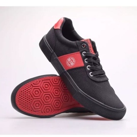 Shoes Big Star M JJ174255 black red 1