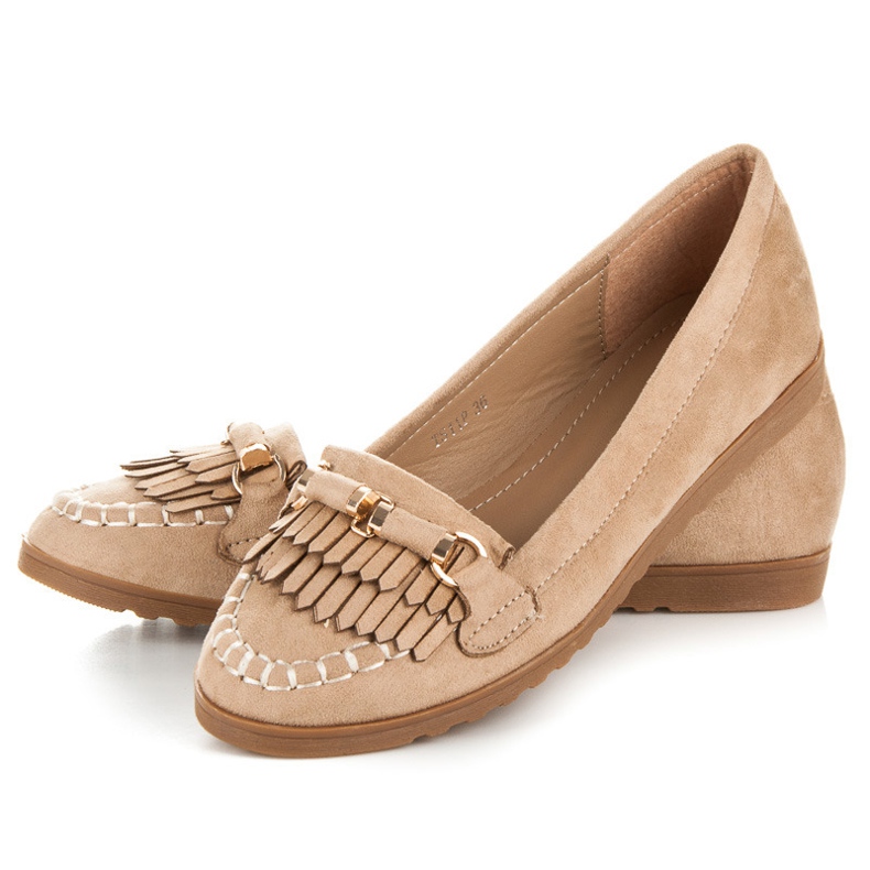 Seastar Loafers with fringes brown 2
