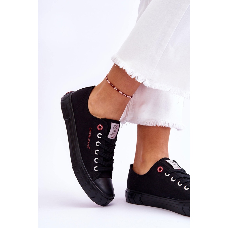 Classic Women's Sneakers Cross Jeans LL2R4051 Black 2