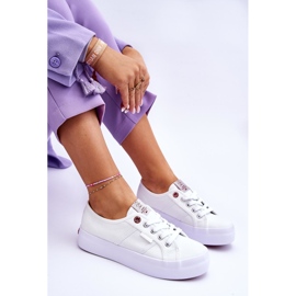 Women's Platform Sneakers Cross Jeans LL2R4040 White 1