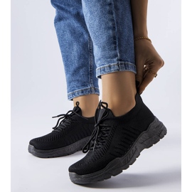 Belluci Black sneakers with a flexible upper from Gois 1