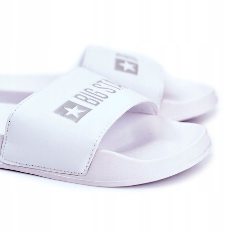 Men's Slippers Big Star Rubber White GG174935 4