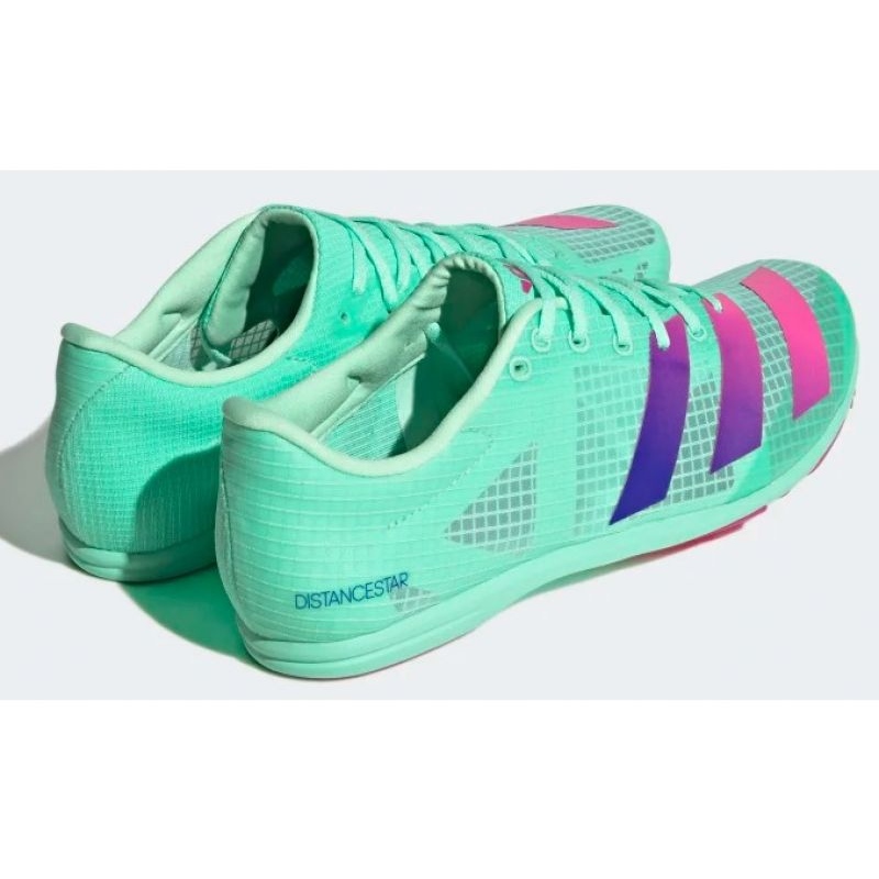 Shoes adidas Spikes Distancestar M GV9078 green KeeShoes