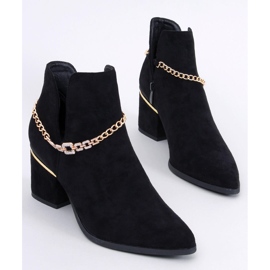 BM Virginia Black spring heeled boots 1