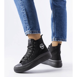 Lee Cooper LCW-23-44-1628L black sneakers 1
