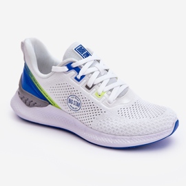 Men's Comfortable Sneakers Memory Foam Big Star LL174102 White 1