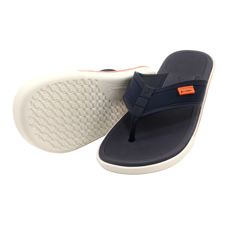 Men's gel flip-flops Rider 11772 AG379 Blue black 4