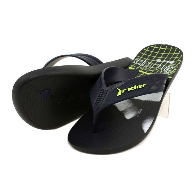 Rider 11804 AE205 men's flip-flops, black 4 Rider 11804 AE205 men's flip-flops, black 4