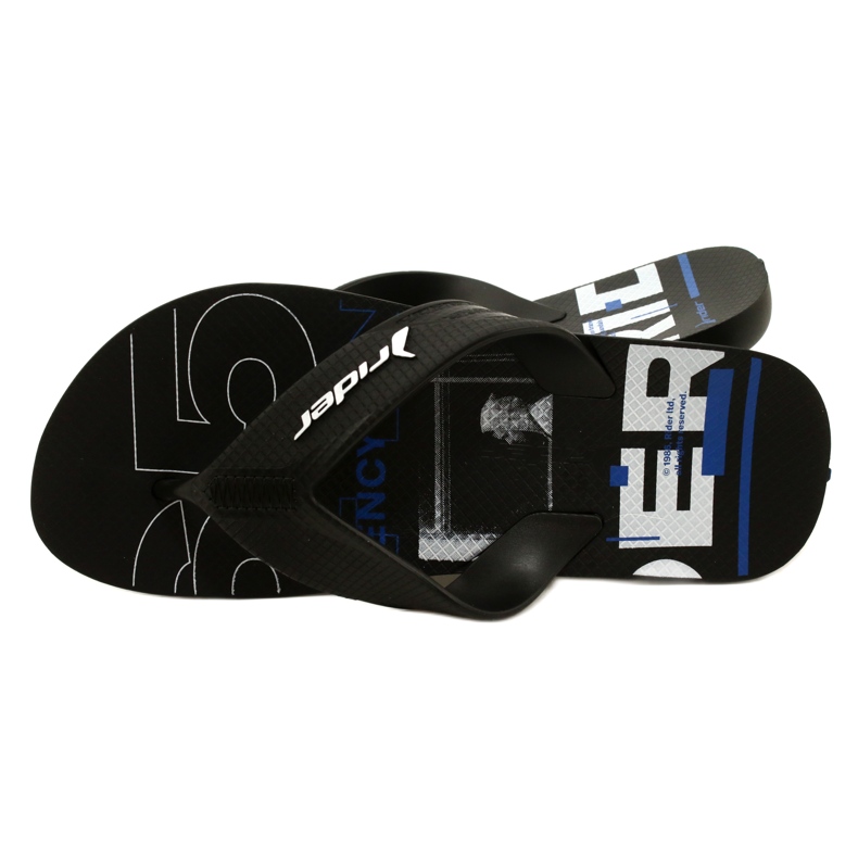 Men's flip-flops Rider 11804 AE207 Black 4
