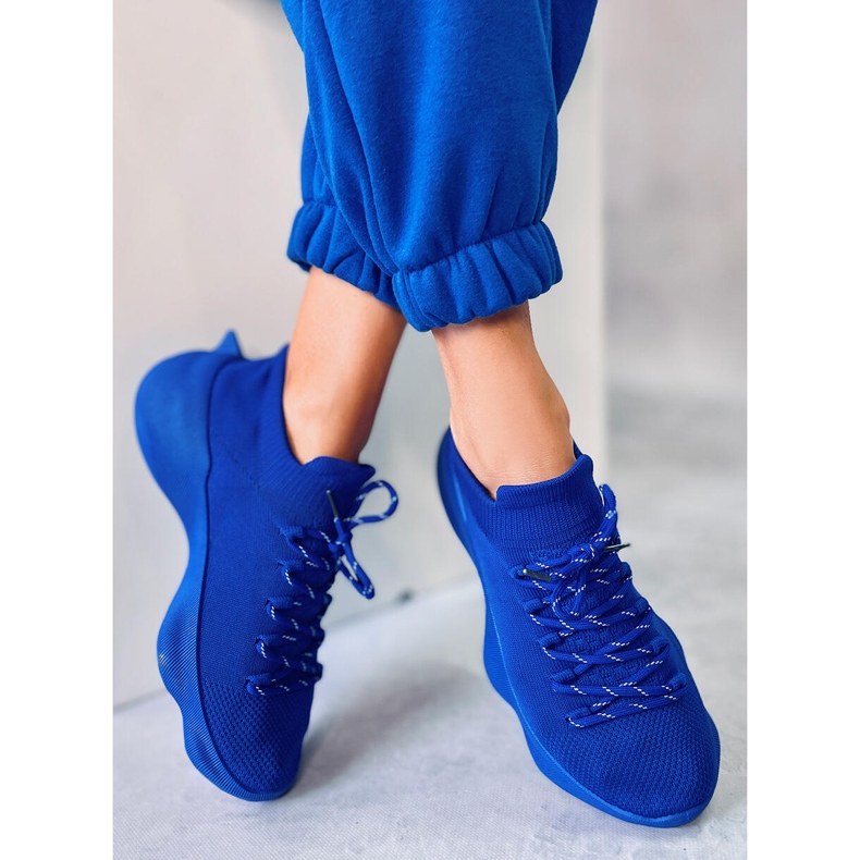 BM Girod Blue sock sneakers 1 BM Girod Blue sock sneakers 1