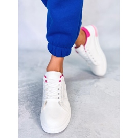 Maes Rose wedge sneakers white 1
