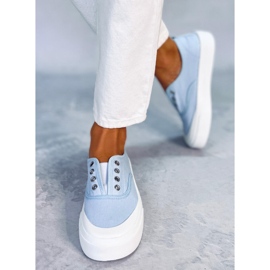 BM Women's Kamio Sky Blue sneakers 1