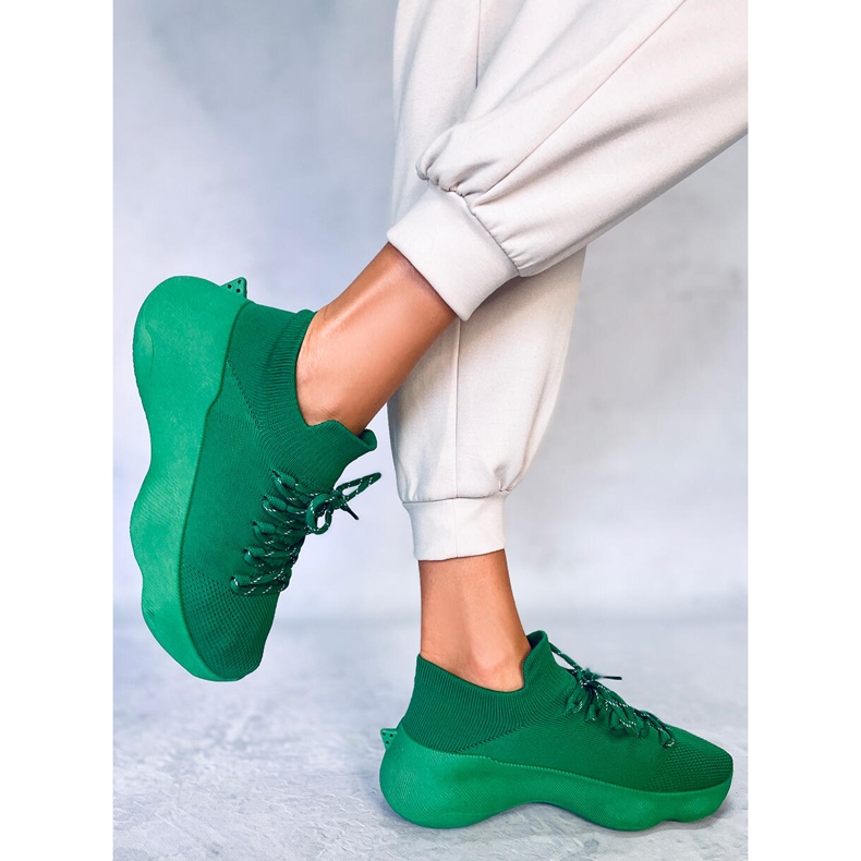 PA1 Callens Verde sock sneakers green 2 PA1 Callens Verde sock sneakers green 2