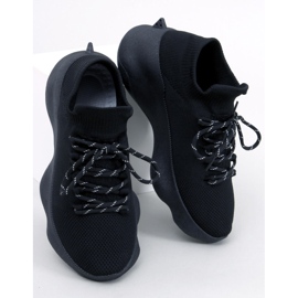 Callens Nero sock sneakers black 2