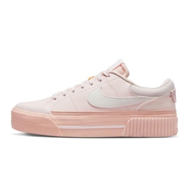 Nike Court Legacy Lift W DM7590 600 shoes pink 1