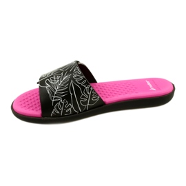 Rider 83331 AD447 pool slippers white black pink 2