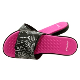 Rider 83331 AD447 pool slippers white black pink 5
