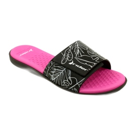Rider 83331 AD447 pool slippers white black pink 1 Rider 83331 AD447 pool slippers white black pink 1