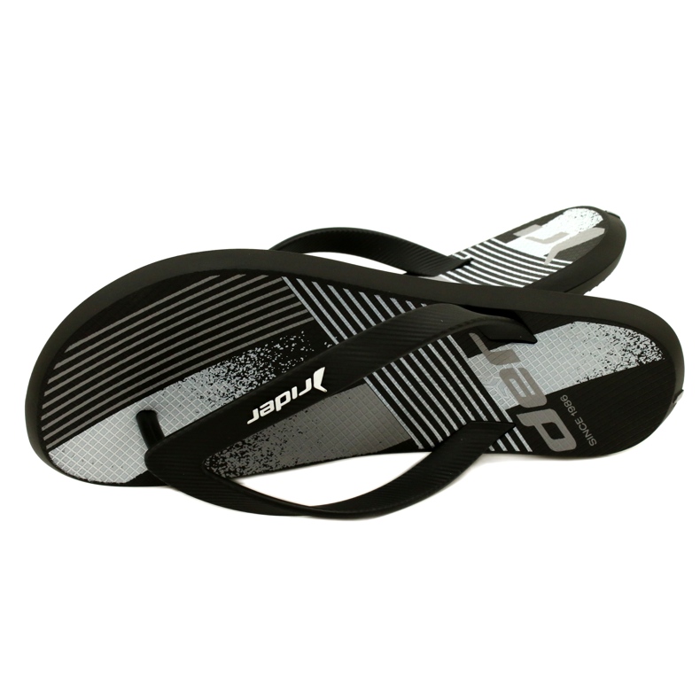 Men's slippers Rider 83419 AH973 Black/White 6 Men's slippers Rider 83419 AH973 Black/White 6
