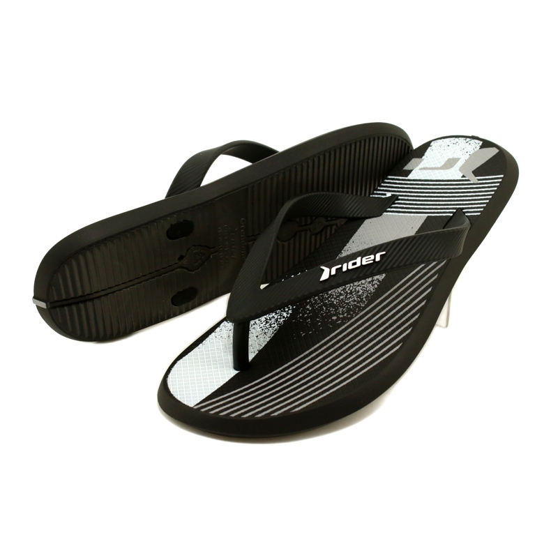 Men's slippers Rider 83419 AH973 Black/White 5 Men's slippers Rider 83419 AH973 Black/White 5