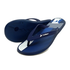 Men's flip-flops Rider 83419 AH972 Blue/White 4