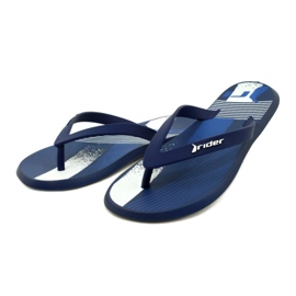 Men's flip-flops Rider 83419 AH972 Blue/White 3
