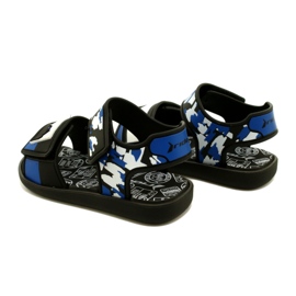 Boys' sandals Rider 83453 AG294 Black/Blue/White 6 Boys' sandals Rider 83453 AG294 Black/Blue/White 6