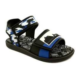 Boys' sandals Rider 83453 AG294 Black/Blue/White 1 Boys' sandals Rider 83453 AG294 Black/Blue/White 1