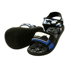 Boys' sandals Rider 83453 AG294 Black/Blue/White 4 Boys' sandals Rider 83453 AG294 Black/Blue/White 4