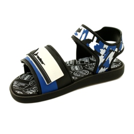 Boys' sandals Rider 83453 AG294 Black/Blue/White 2 Boys' sandals Rider 83453 AG294 Black/Blue/White 2