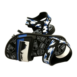 Boys' sandals Rider 83453 AG294 Black/Blue/White 5 Boys' sandals Rider 83453 AG294 Black/Blue/White 5