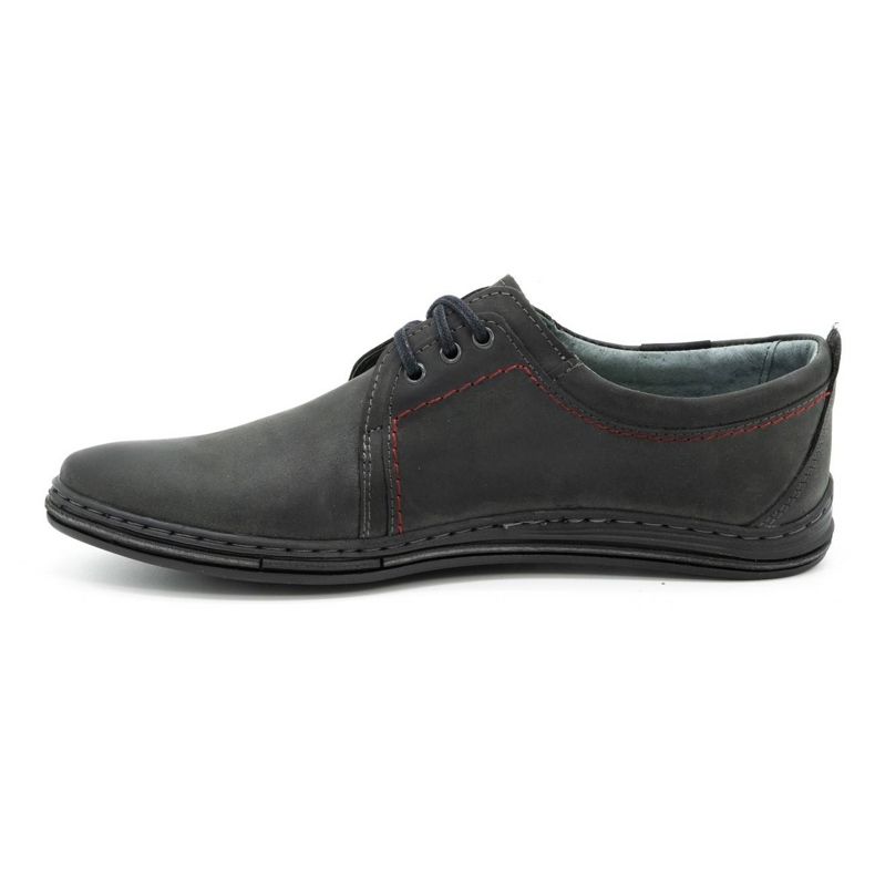 Polbut Leather shoes for men 343 gray grey 1 Polbut Leather shoes for men 343 gray grey 1