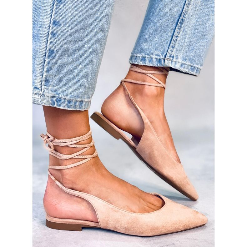 PA1 Dentoni Nude Slingback Ballet Flats beige 2 PA1 Dentoni Nude Slingback Ballet Flats beige 2