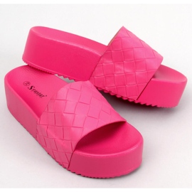 PA1 High-soled sandals from Morlet Fuchsia pink 2