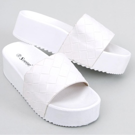 PA1 High-soled sandals from Morlet White 1