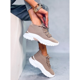 Vesco Khaki socks socks beige 2