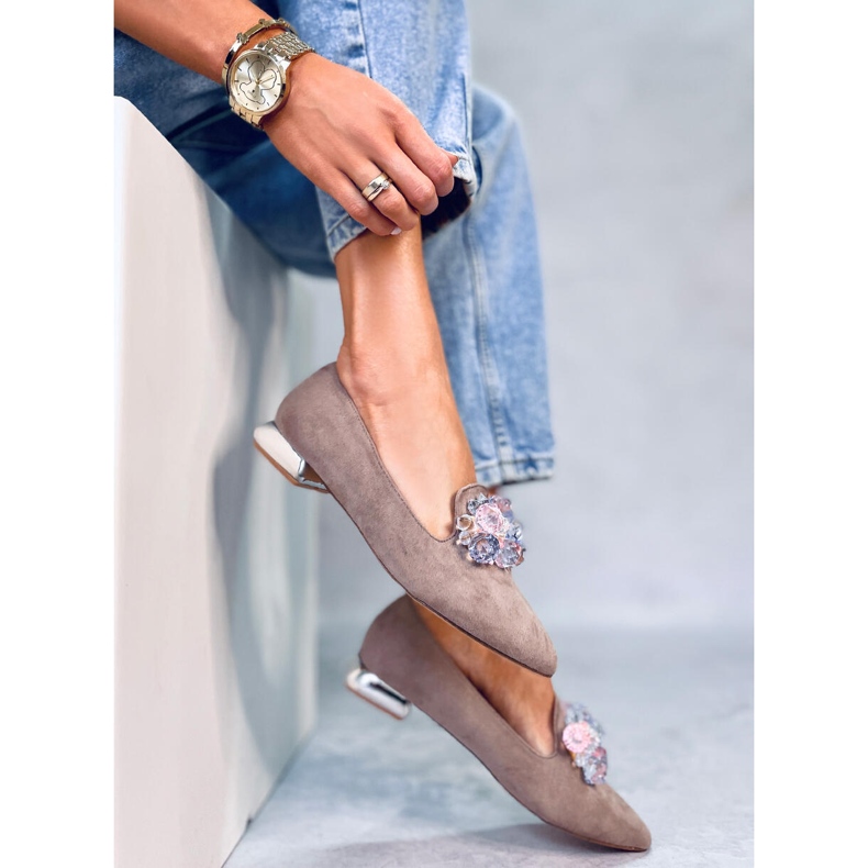 PA1 Lords Loafers with Falconi Stones Khaki beige 1