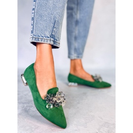 PA1 Lords loafers with Falconi Green stones 2