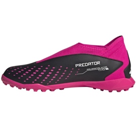 Adidas Predator Accuracy.3 Ll Tf Jr GW7092 soccer shoes pink black 1