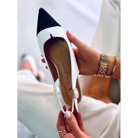 Seastar Sandals with an open heel from Sanaz White 2