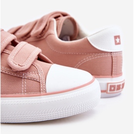 Classic Fabric Velcro Sneakers Big Star LL274A200 Pink 1