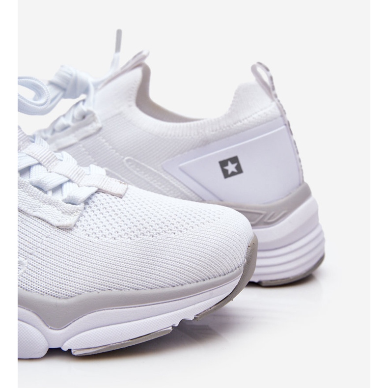 Women's Slip-on Sports Shoes Memory Foam System Big Star LL274A142 White 1