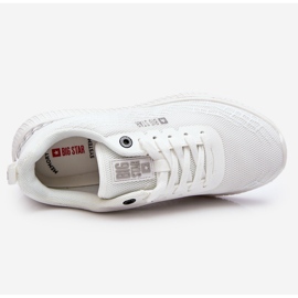 Women's Mesh Sports Shoes Memory Foam System Big Star LL274664 White 1