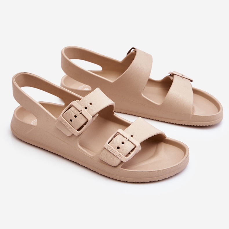 Women's Big Star Light Sandals LL274746 Beige 1 Women's Big Star Light Sandals LL274746 Beige 1