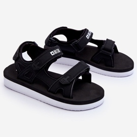 Women's Sport Platform Sandals Big Star LL274789 Black 10