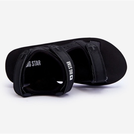 Women's Sport Platform Sandals Big Star LL274789 Black 1