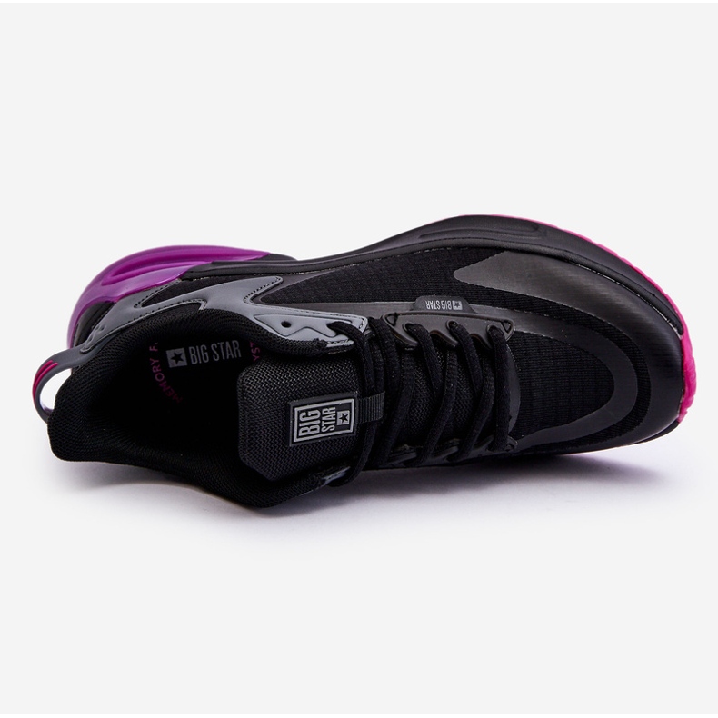Comfortable Sports Shoes Memory Foam System Big Star LL274335 Black 2