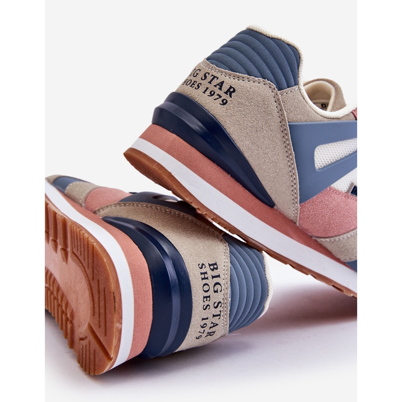 Comfortable Women's Sneakers Memory Foam Big Star LL274951 Blue 2