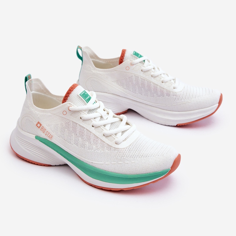Light Sports Shoes Memory Foam System Big Star LL274328 White 1