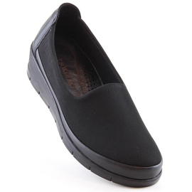 Women's comfortable slip-on shoes black T.Sokolski W23-483 1